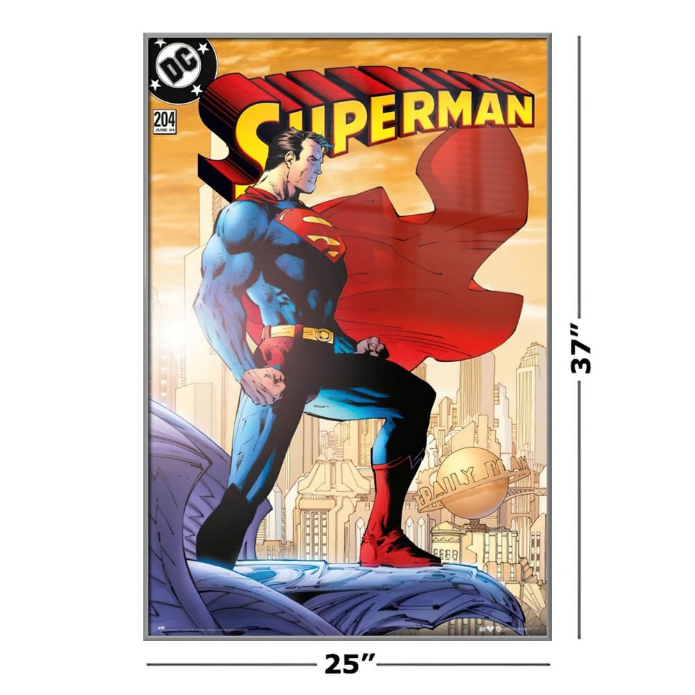 ヒットマン　特大 ポスター 92cm×61cm Amazon.co.jp: スーパーマン - フレーム付きDCコミックス